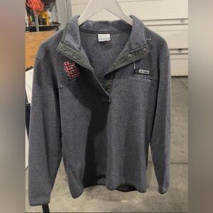 Gray Pullover with St. Louis logo